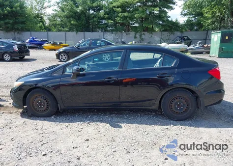 2012 Honda Civic Lx from USA, damaged, VIN 19XFB2F53CE351404